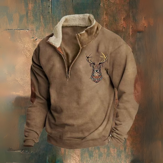 Ziptrui met een kwart rits