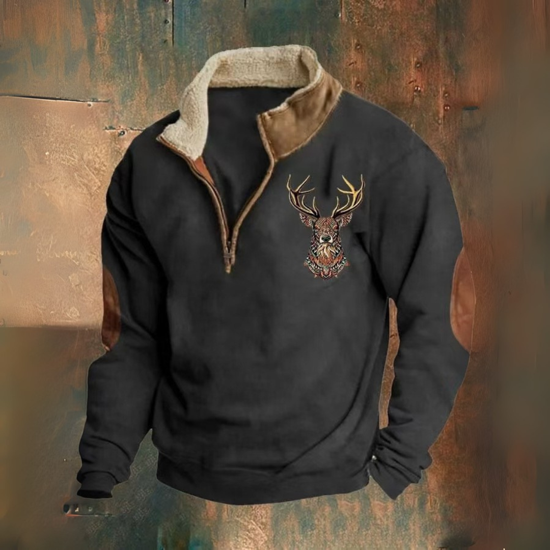 Ziptrui met een kwart rits