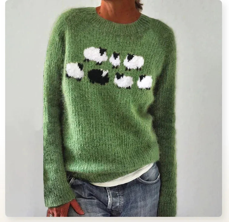 Retro Cozy Sweater
