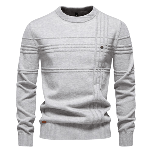 Stijlvolle herenpullover met ruitdesign